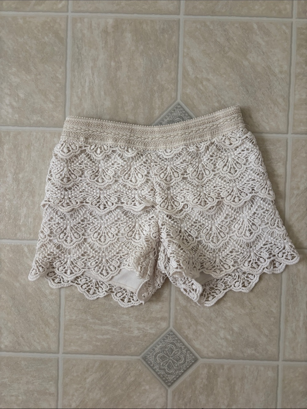 Justice Crochet Shorts